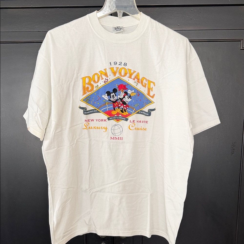 90’s Disney Bon Voyage embroidered screen Tee